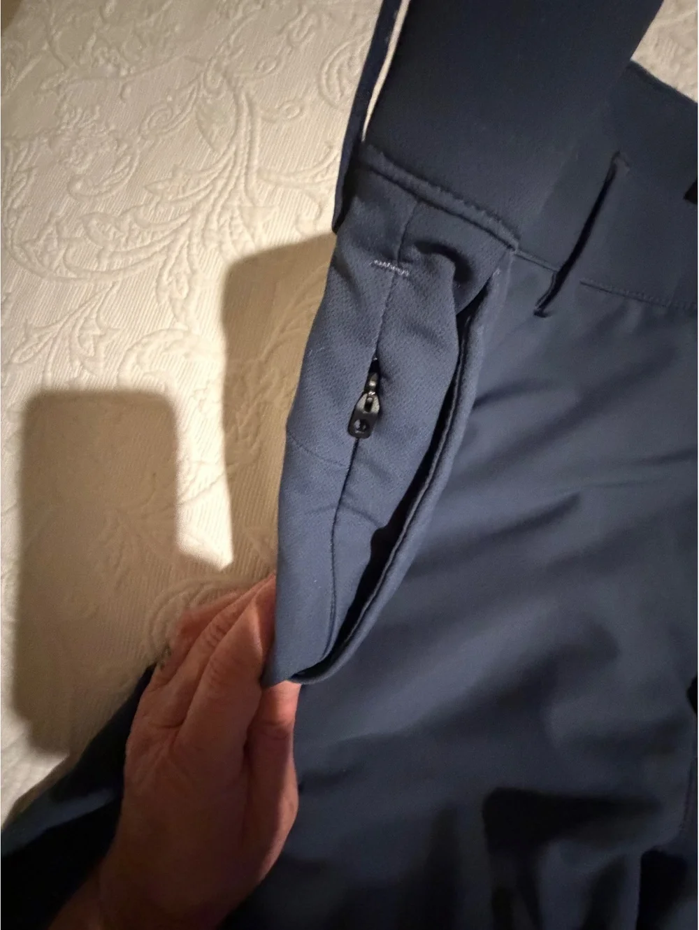 Banana Republic Slim Fit Men's Dress Pants 33x32 Navy Blue